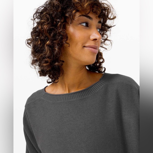 LULULEMON Be At Ease Poncho in Graphite Grey One Size - Picture 14 of 14